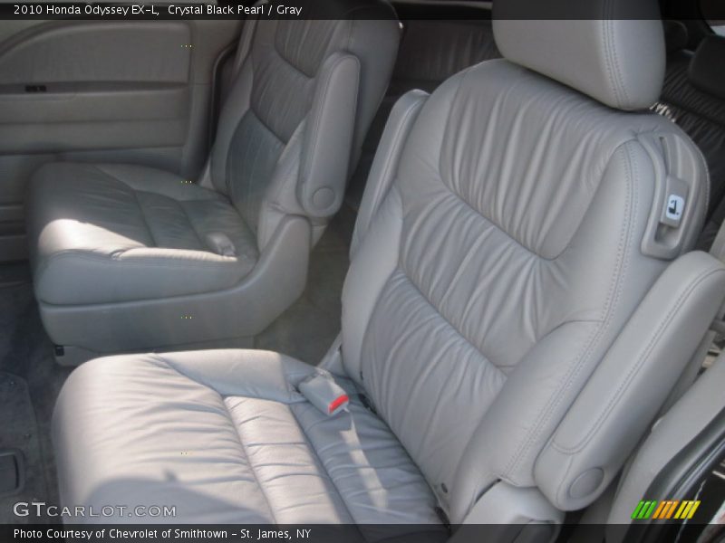 Crystal Black Pearl / Gray 2010 Honda Odyssey EX-L