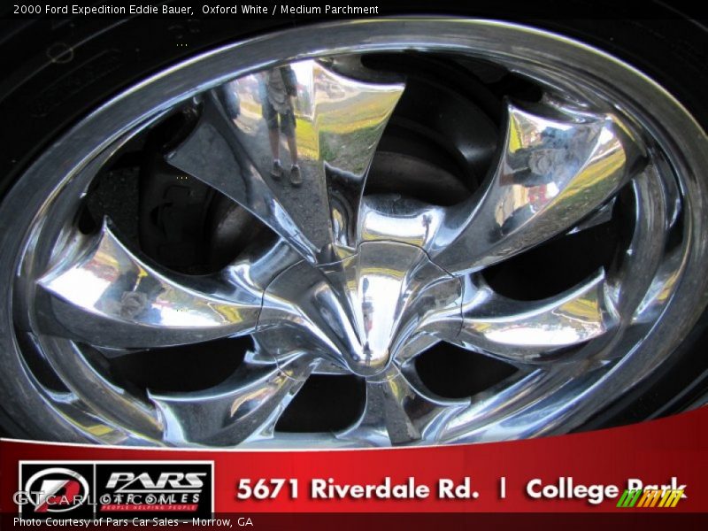 Oxford White / Medium Parchment 2000 Ford Expedition Eddie Bauer