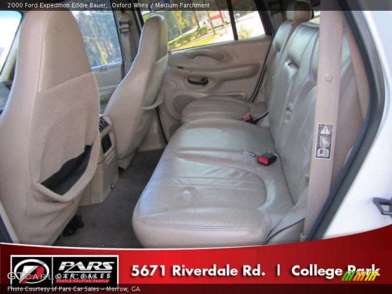 Oxford White / Medium Parchment 2000 Ford Expedition Eddie Bauer