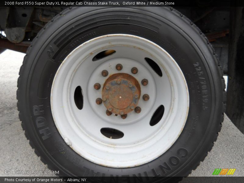  2008 F550 Super Duty XL Regular Cab Chassis Stake Truck Wheel