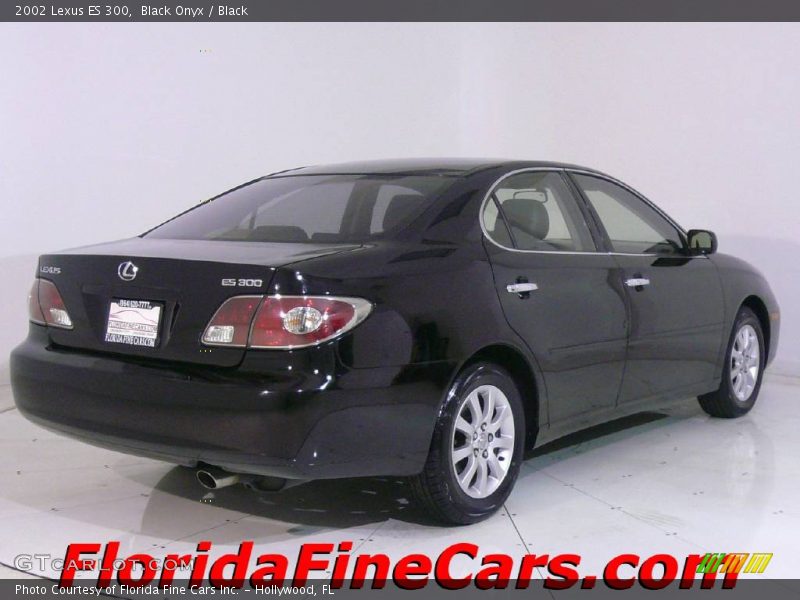 Black Onyx / Black 2002 Lexus ES 300