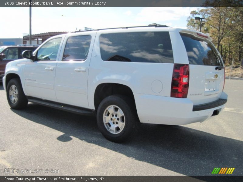 Summit White / Ebony 2009 Chevrolet Suburban LT 4x4
