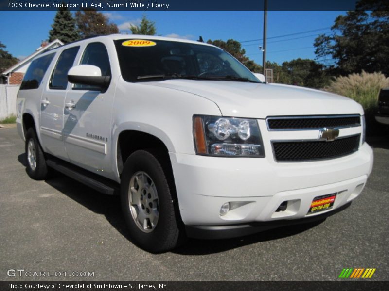 Summit White / Ebony 2009 Chevrolet Suburban LT 4x4
