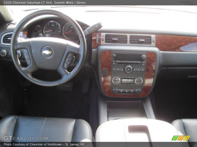 Summit White / Ebony 2009 Chevrolet Suburban LT 4x4