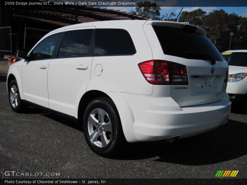 Stone White / Dark Slate Gray/Light Graystone 2009 Dodge Journey SXT