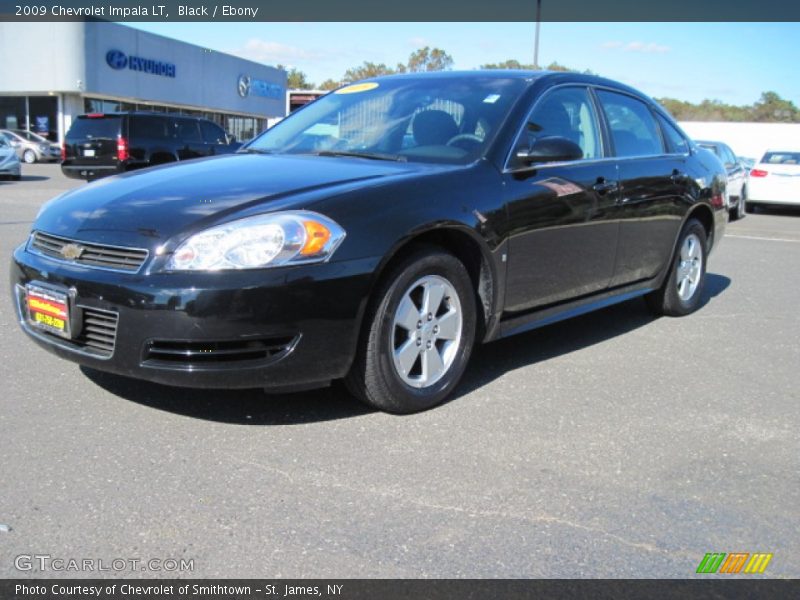Black / Ebony 2009 Chevrolet Impala LT