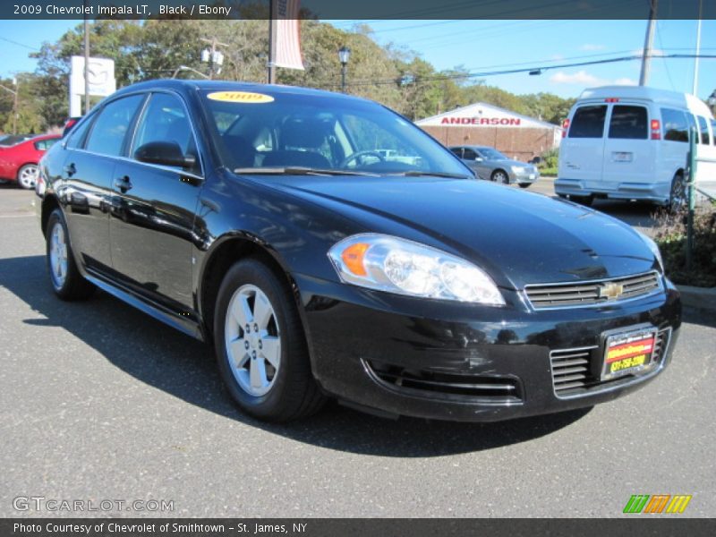 Black / Ebony 2009 Chevrolet Impala LT