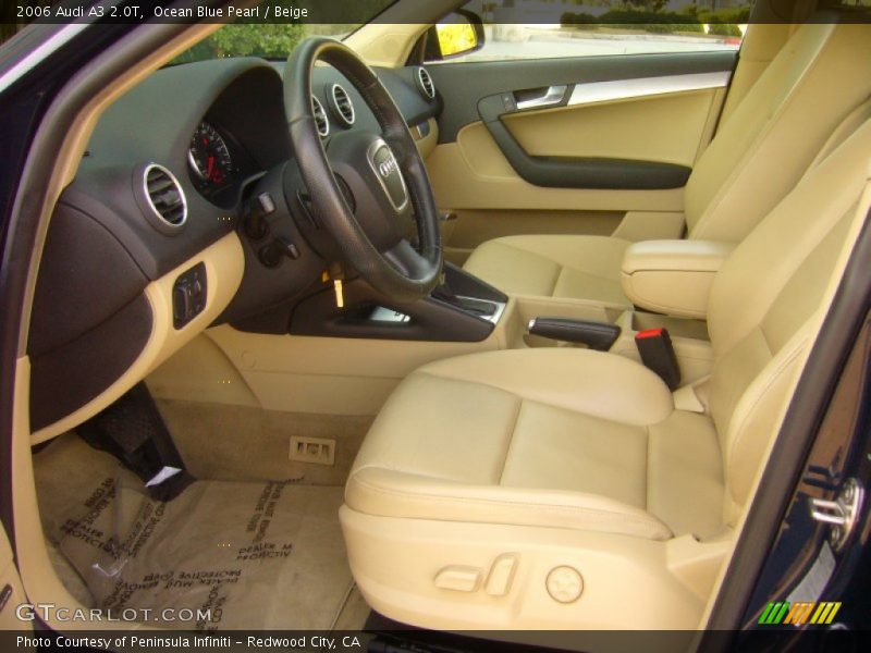  2006 A3 2.0T Beige Interior