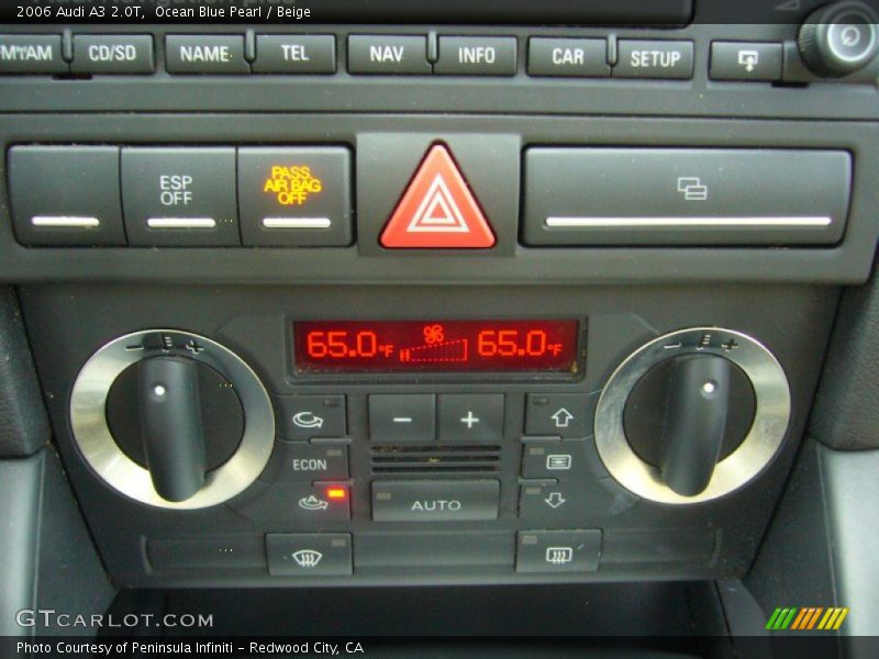 Controls of 2006 A3 2.0T