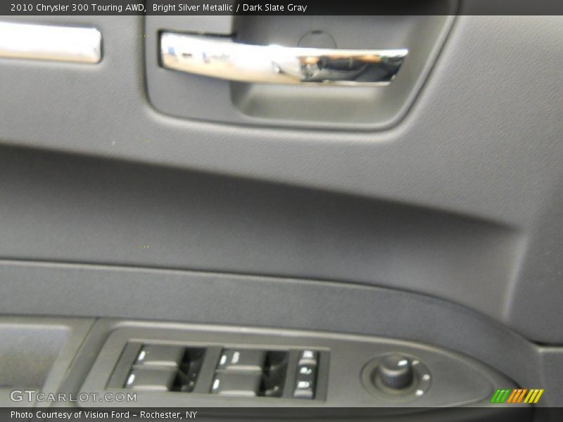 Bright Silver Metallic / Dark Slate Gray 2010 Chrysler 300 Touring AWD