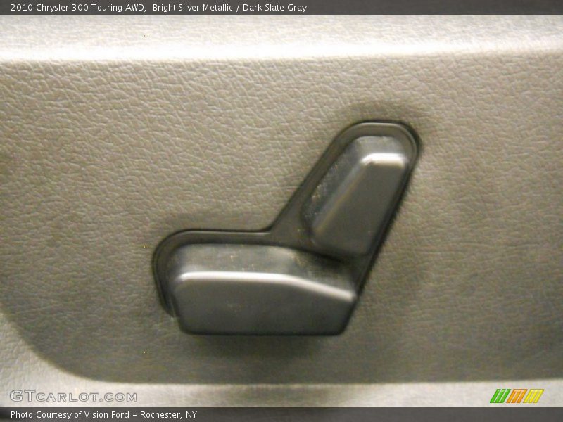 Bright Silver Metallic / Dark Slate Gray 2010 Chrysler 300 Touring AWD