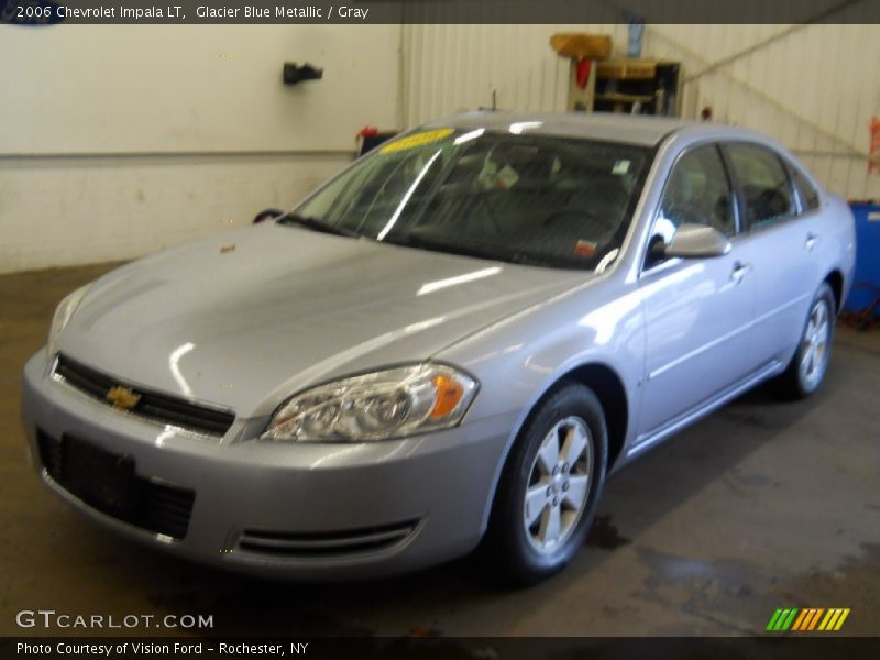 Glacier Blue Metallic / Gray 2006 Chevrolet Impala LT
