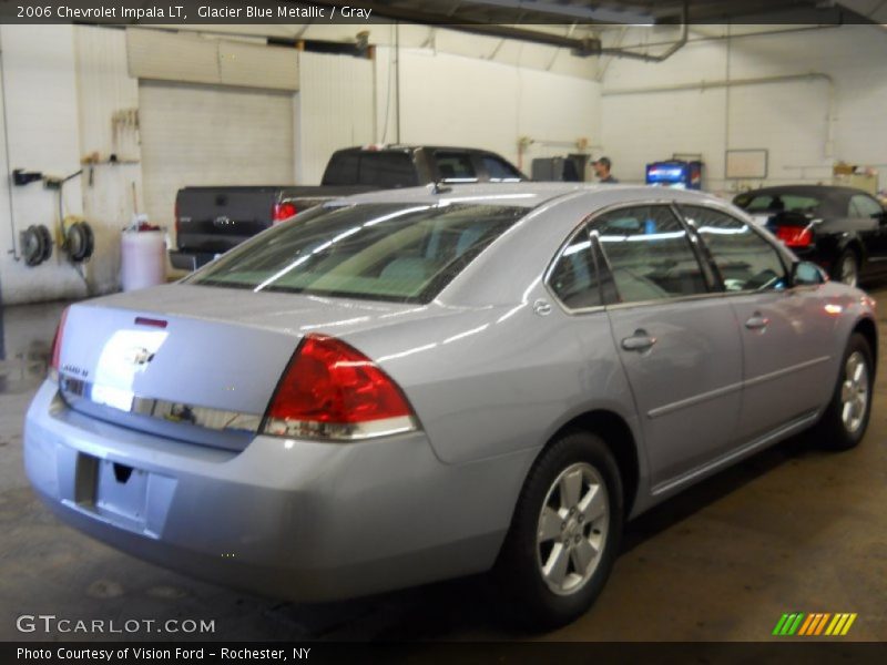 Glacier Blue Metallic / Gray 2006 Chevrolet Impala LT