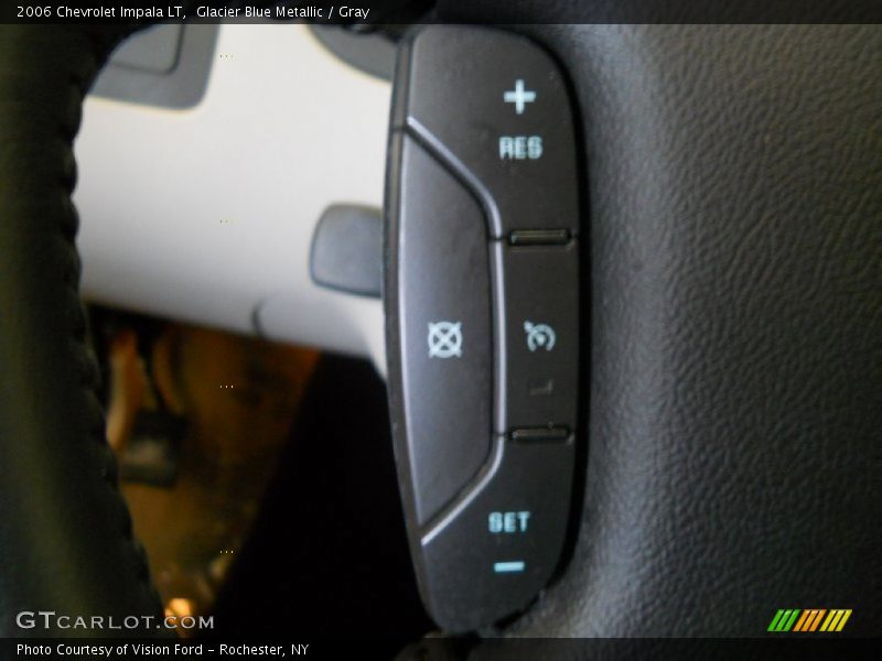 Glacier Blue Metallic / Gray 2006 Chevrolet Impala LT