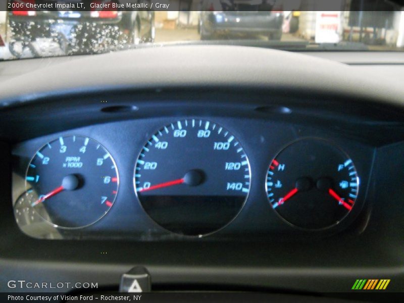 Glacier Blue Metallic / Gray 2006 Chevrolet Impala LT