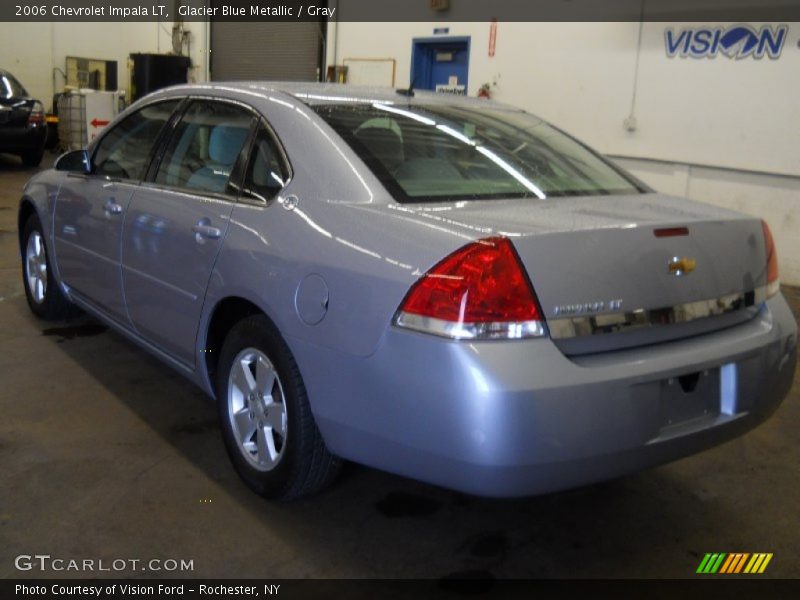 Glacier Blue Metallic / Gray 2006 Chevrolet Impala LT