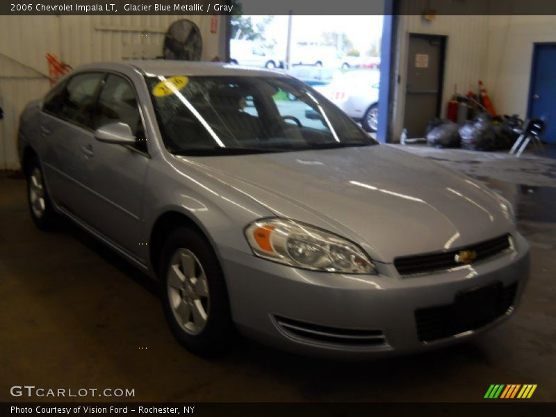 Glacier Blue Metallic / Gray 2006 Chevrolet Impala LT