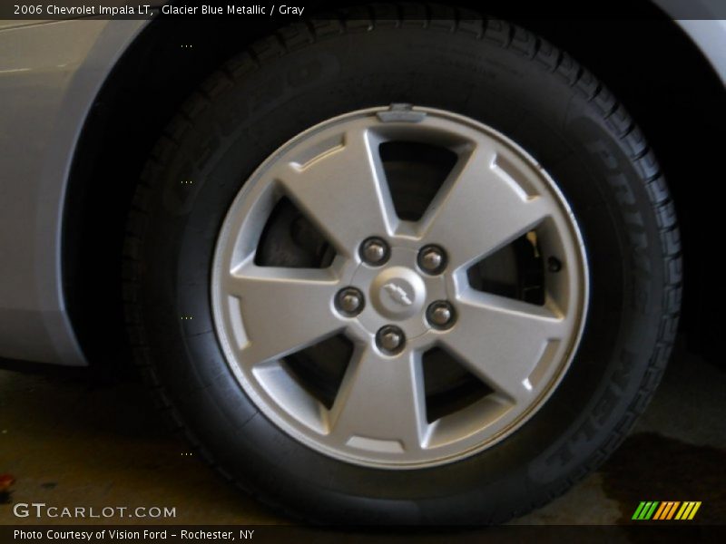 Glacier Blue Metallic / Gray 2006 Chevrolet Impala LT