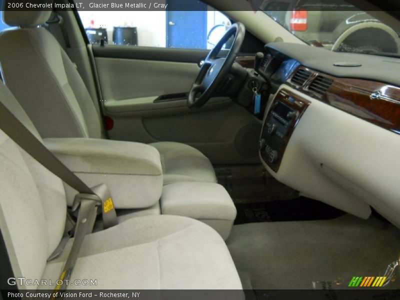 Glacier Blue Metallic / Gray 2006 Chevrolet Impala LT