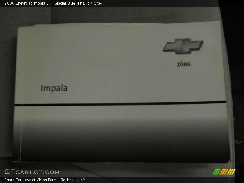 Glacier Blue Metallic / Gray 2006 Chevrolet Impala LT