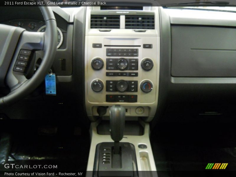 Gold Leaf Metallic / Charcoal Black 2011 Ford Escape XLT