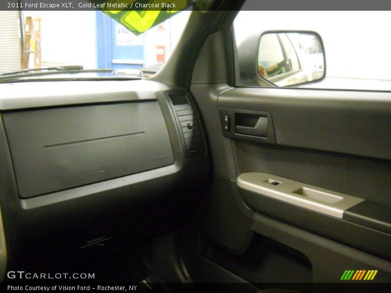 Gold Leaf Metallic / Charcoal Black 2011 Ford Escape XLT