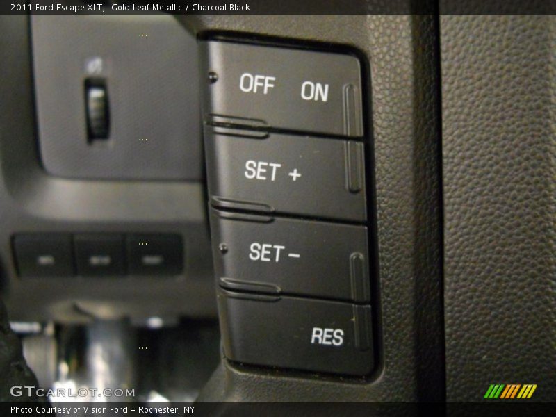 Gold Leaf Metallic / Charcoal Black 2011 Ford Escape XLT
