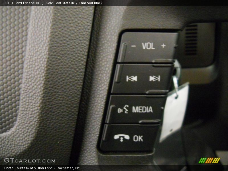 Gold Leaf Metallic / Charcoal Black 2011 Ford Escape XLT