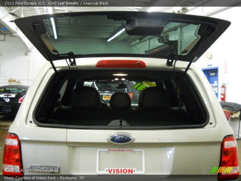 Gold Leaf Metallic / Charcoal Black 2011 Ford Escape XLT