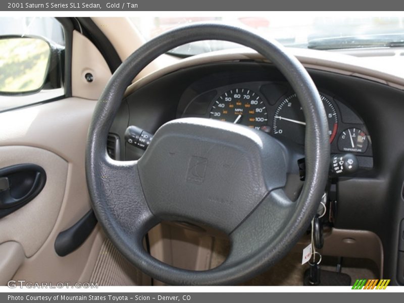 Gold / Tan 2001 Saturn S Series SL1 Sedan