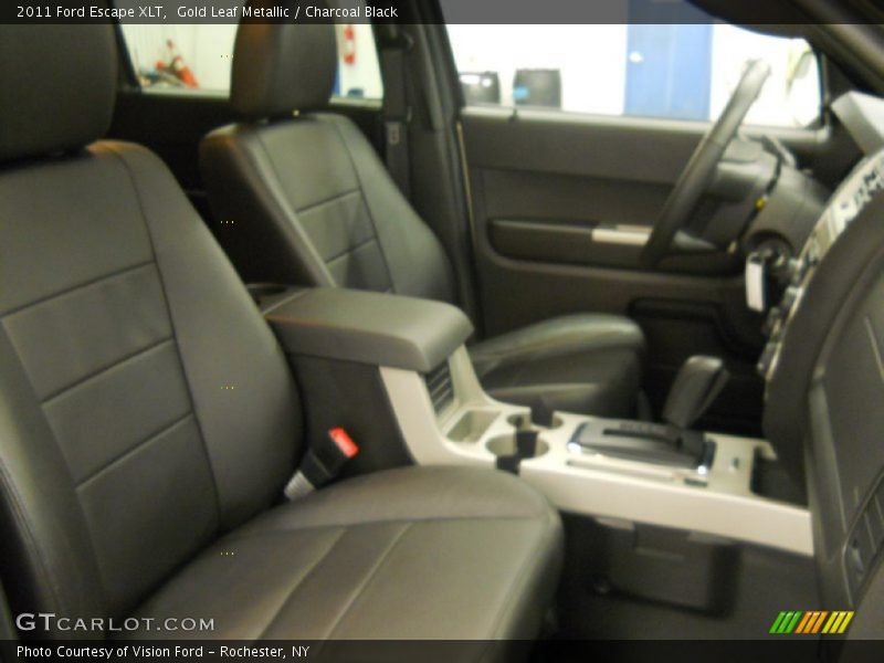 Gold Leaf Metallic / Charcoal Black 2011 Ford Escape XLT