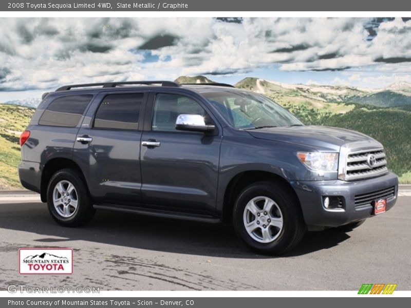 Slate Metallic / Graphite 2008 Toyota Sequoia Limited 4WD