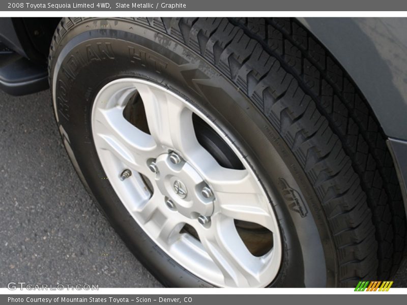 Slate Metallic / Graphite 2008 Toyota Sequoia Limited 4WD