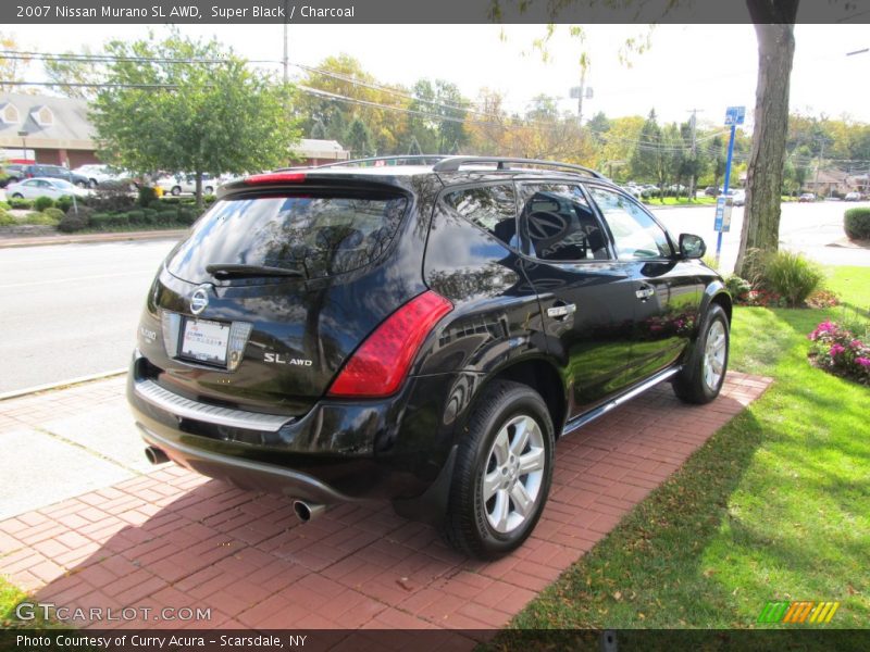 Super Black / Charcoal 2007 Nissan Murano SL AWD