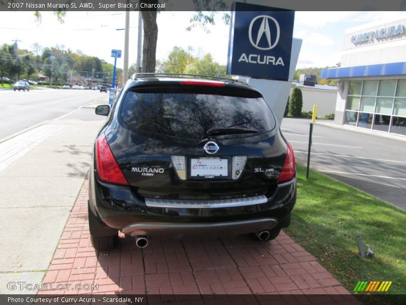 Super Black / Charcoal 2007 Nissan Murano SL AWD