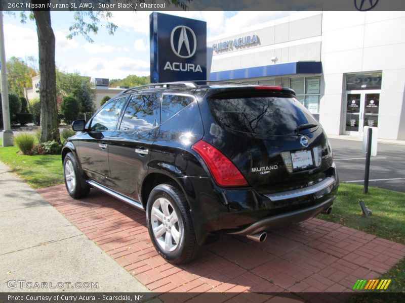 Super Black / Charcoal 2007 Nissan Murano SL AWD