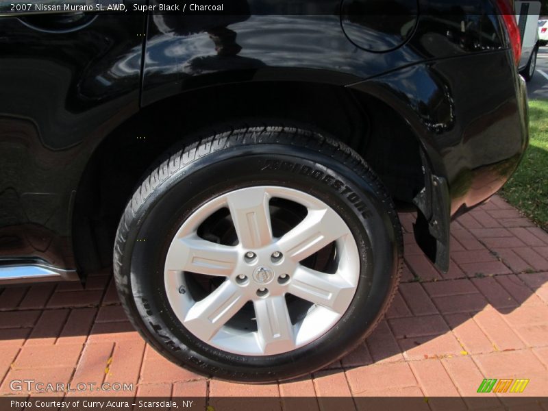 Super Black / Charcoal 2007 Nissan Murano SL AWD