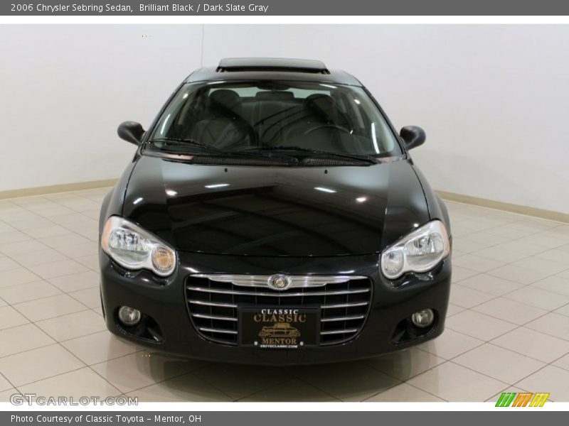 Brilliant Black / Dark Slate Gray 2006 Chrysler Sebring Sedan