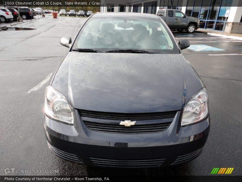 Slate Metallic / Gray 2009 Chevrolet Cobalt LS Coupe