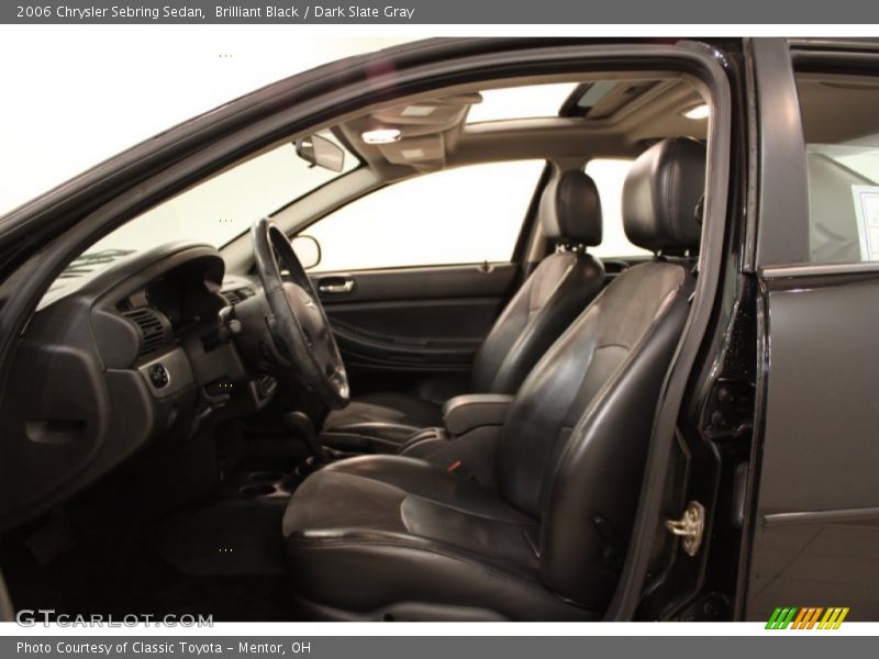 Brilliant Black / Dark Slate Gray 2006 Chrysler Sebring Sedan