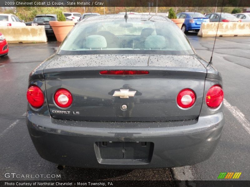 Slate Metallic / Gray 2009 Chevrolet Cobalt LS Coupe
