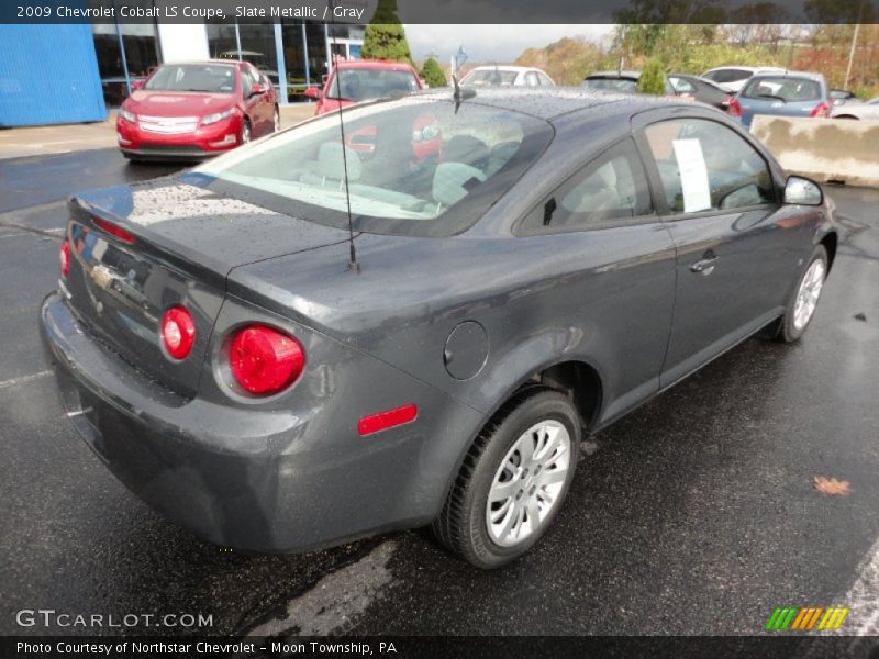 Slate Metallic / Gray 2009 Chevrolet Cobalt LS Coupe