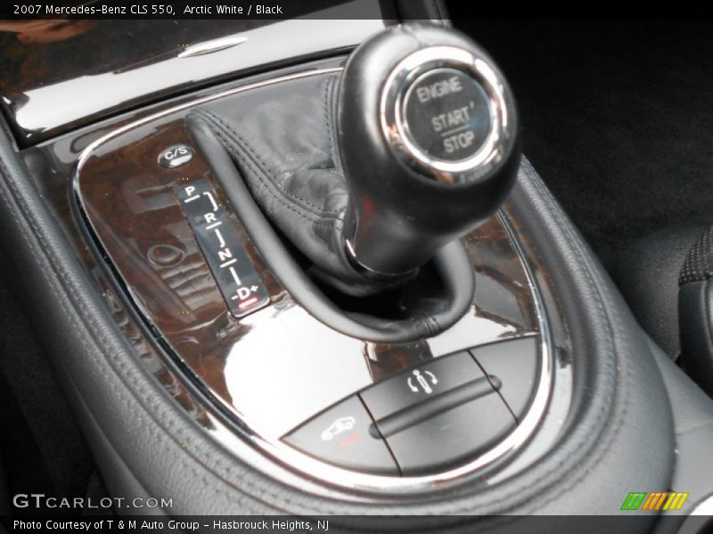 Arctic White / Black 2007 Mercedes-Benz CLS 550