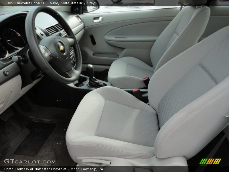 Slate Metallic / Gray 2009 Chevrolet Cobalt LS Coupe