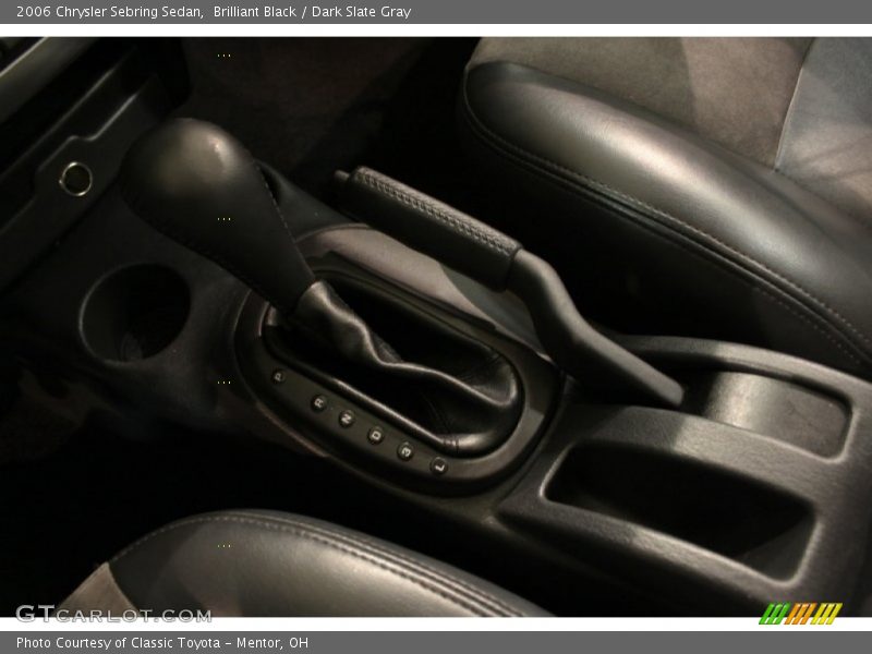 Brilliant Black / Dark Slate Gray 2006 Chrysler Sebring Sedan