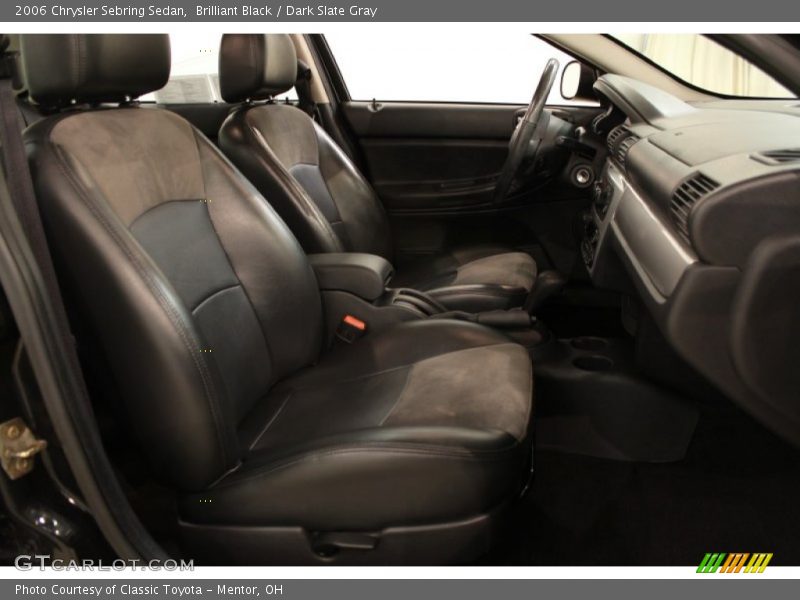 Brilliant Black / Dark Slate Gray 2006 Chrysler Sebring Sedan