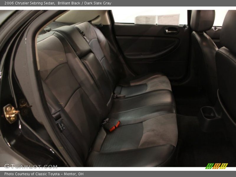 Brilliant Black / Dark Slate Gray 2006 Chrysler Sebring Sedan