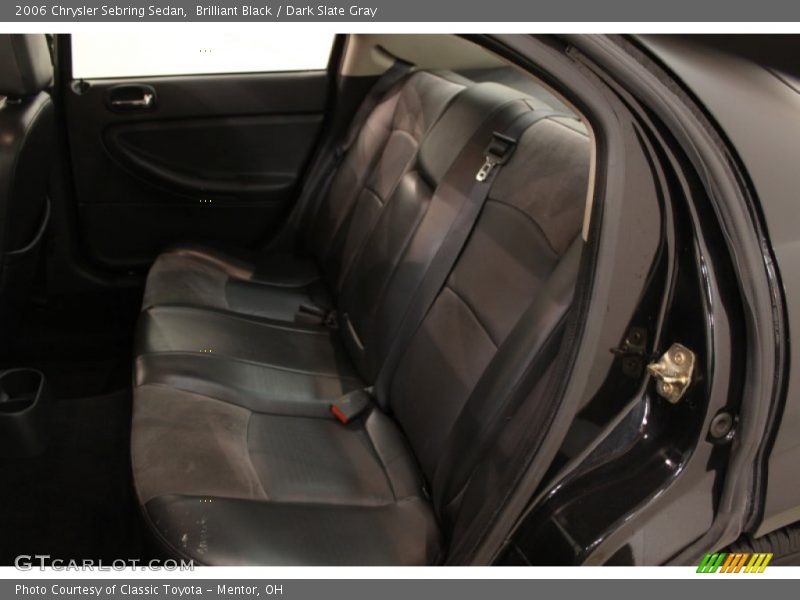 Brilliant Black / Dark Slate Gray 2006 Chrysler Sebring Sedan