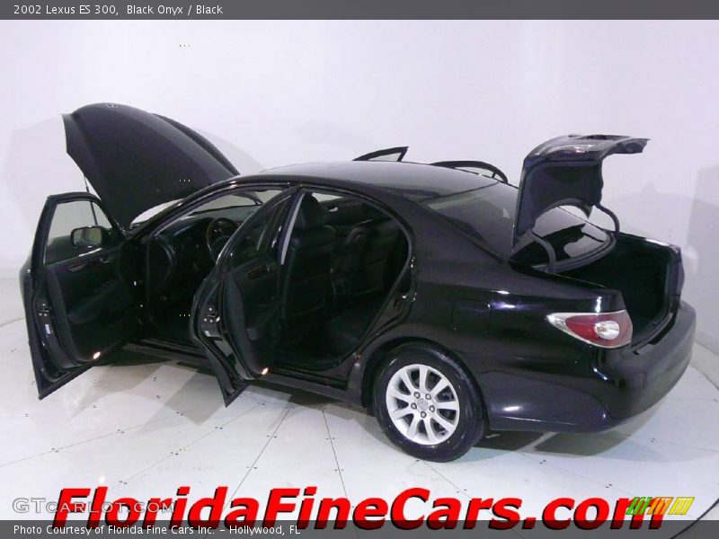 Black Onyx / Black 2002 Lexus ES 300