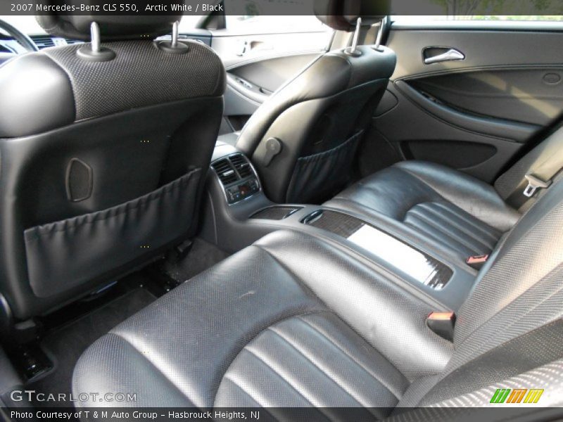 Arctic White / Black 2007 Mercedes-Benz CLS 550